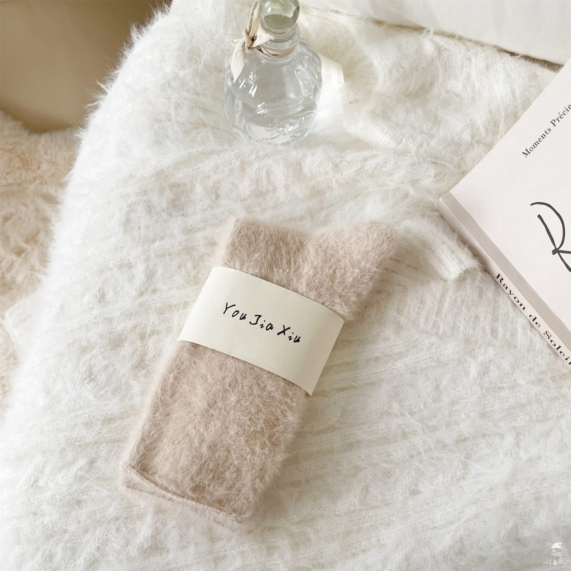 6111 Mink Wool Socks ถุงเท้าขนมิงค์ 24