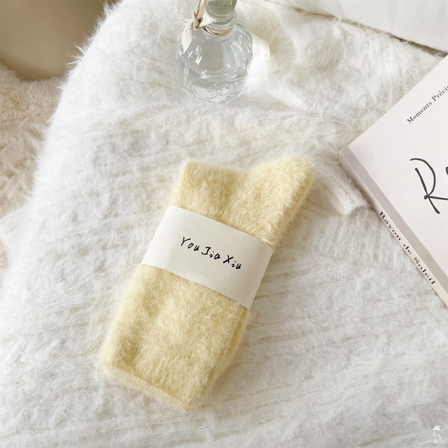 6111 Mink Wool Socks ถุงเท้าขนมิงค์ 25