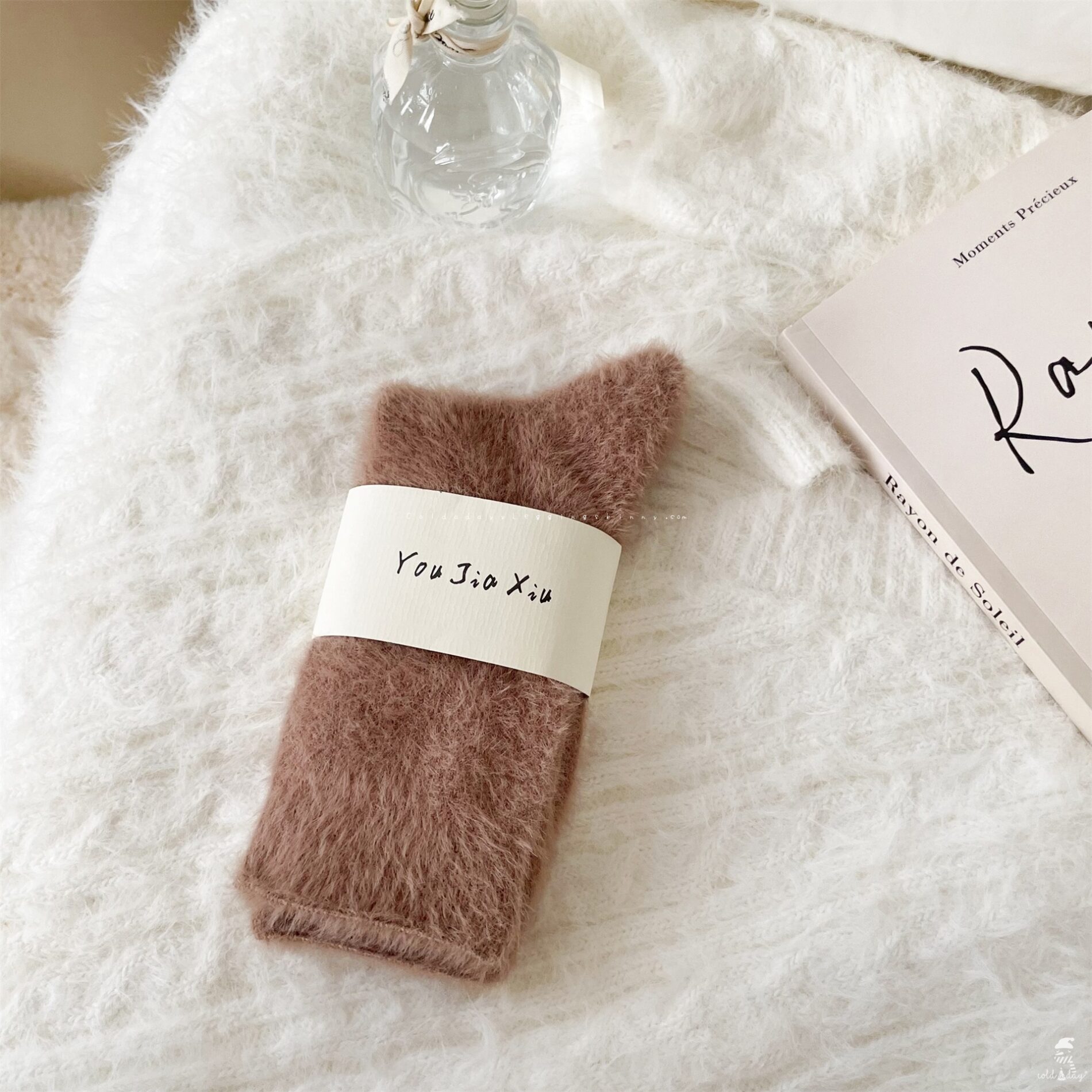 6111 Mink Wool Socks ถุงเท้าขนมิงค์ 27
