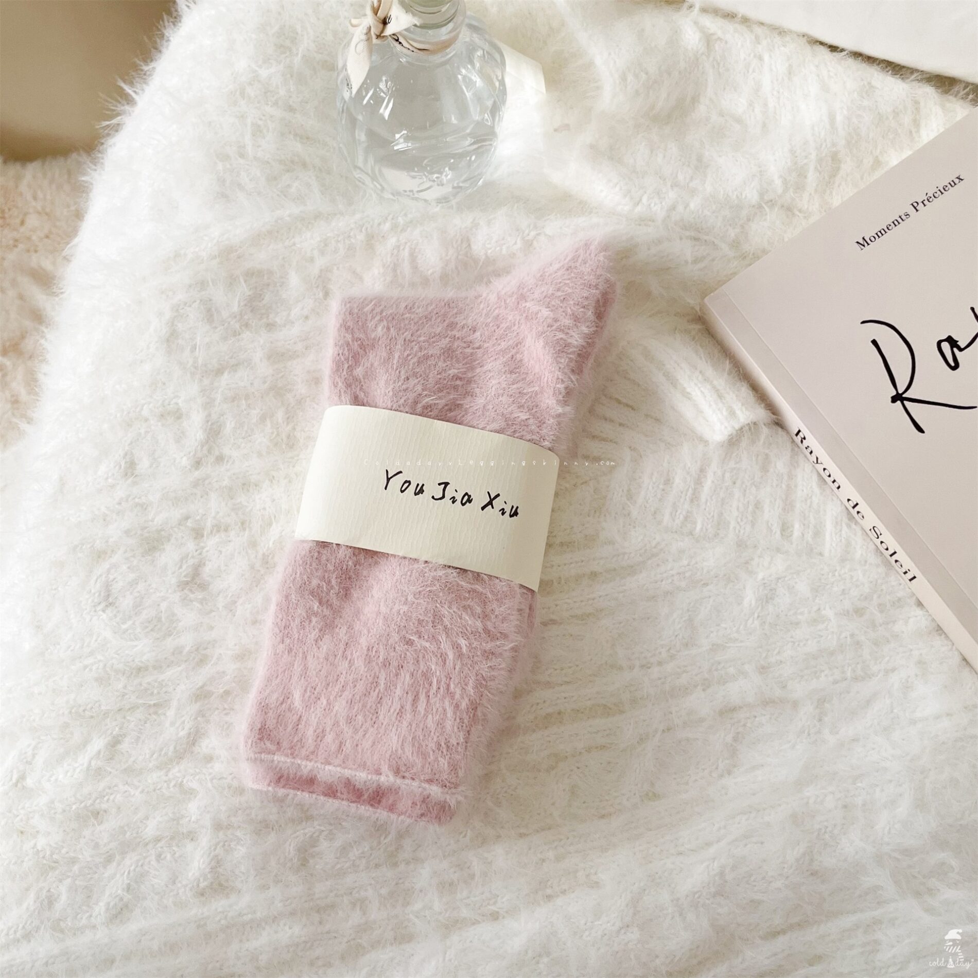 6111 Mink Wool Socks ถุงเท้าขนมิงค์ 29