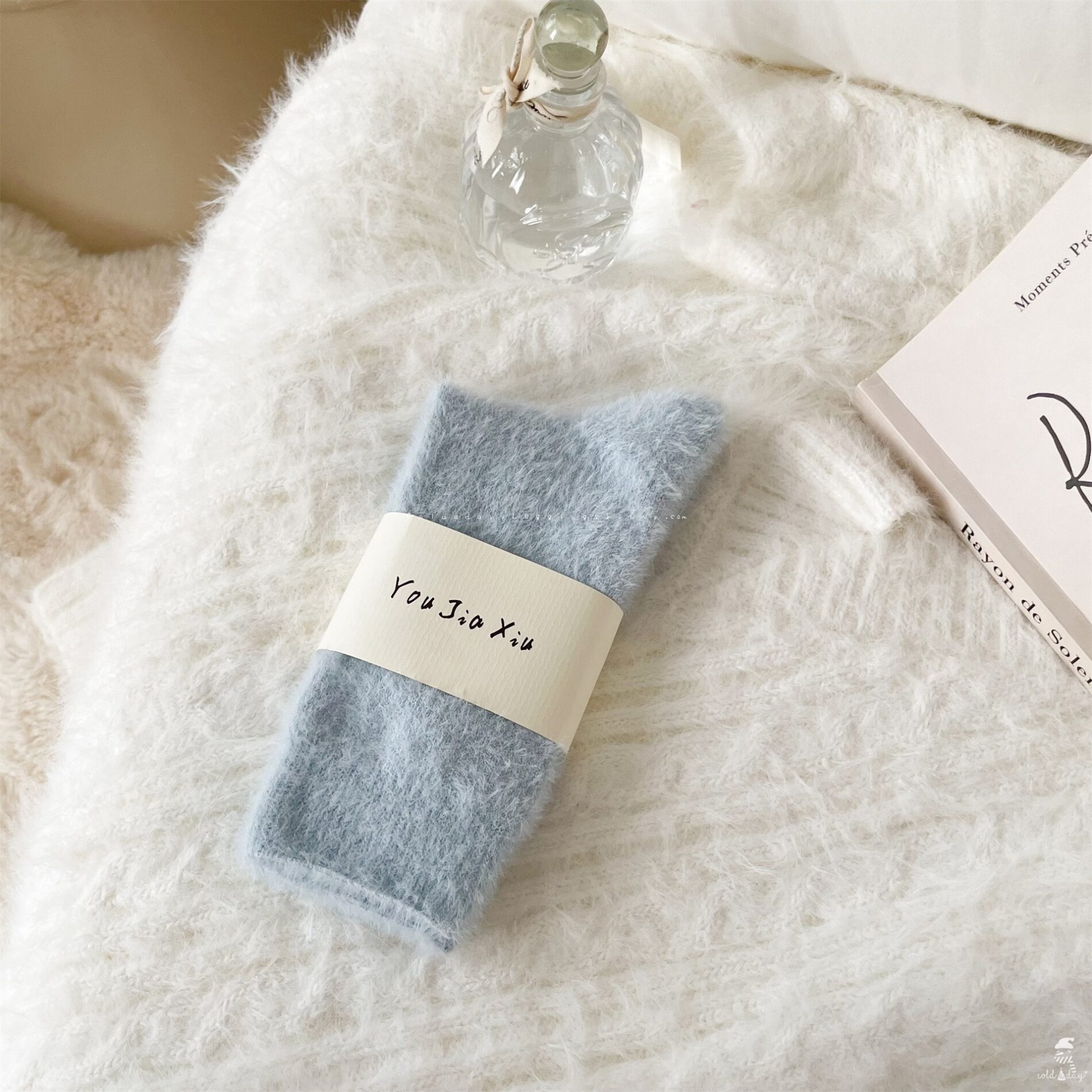 6111 Mink Wool Socks ถุงเท้าขนมิงค์ 30