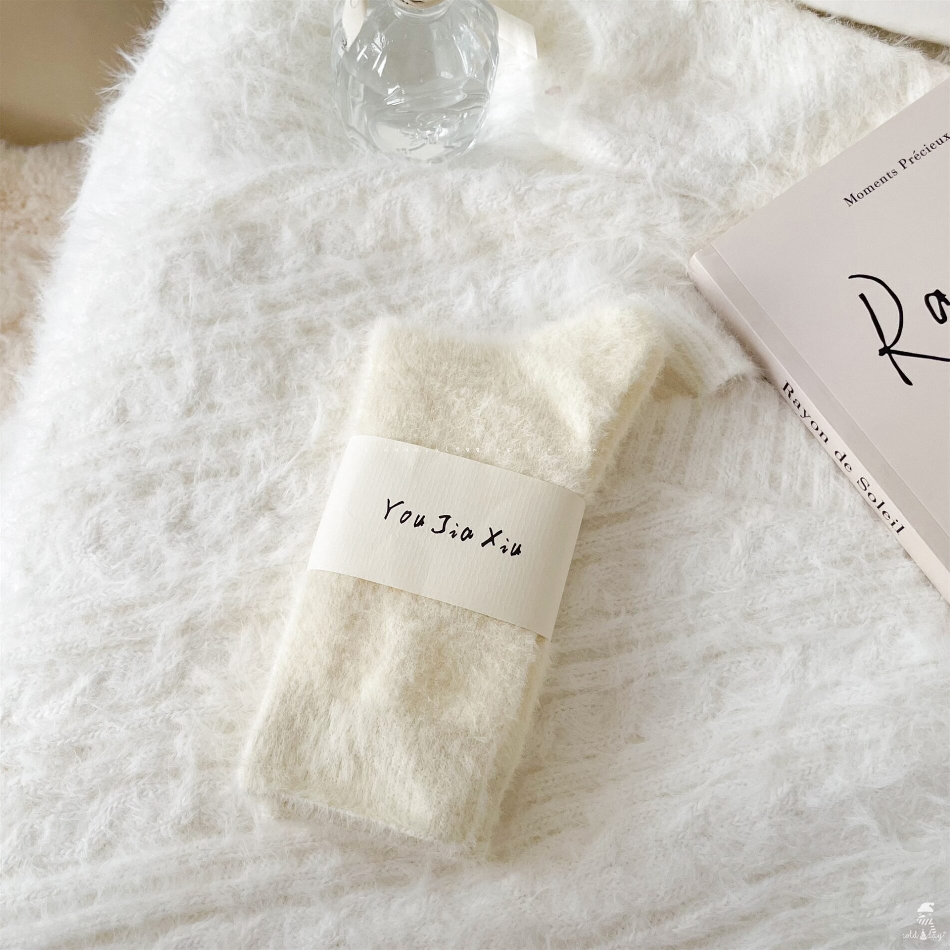 6111 Mink Wool Socks ถุงเท้าขนมิงค์ 31