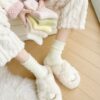 6111 Mink Wool Socks ถุงเท้าขนมิงค์ 9