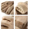 6115 ถุงมือขนสัตว์บุขน ทัชสกรีน 6