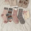 6122 Pink Tone Socks