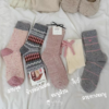 6122 Pink Tone Socks 16
