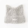 6135 Plain Fluffy Meow Hat 16