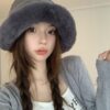 6236 Fluffy Winter Hat 15