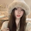 6236 Fluffy Winter Hat 9