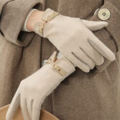 6238 ถุงมือผ้าวูลแคชเมียร์ญี่ปุ่น