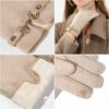 6238 ถุงมือผ้าวูลแคชเมียร์ญี่ปุ่น 9