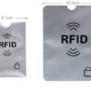 7026-7027 RFID แผ่นใส่บัตรเครดิตกันโจรกรรม 2