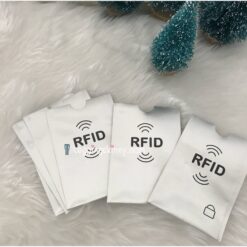 7026-7027 RFID แผ่นใส่บัตรเครดิตกันโจรกรรม 5
