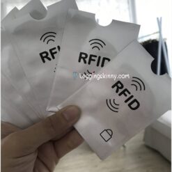 7026-7027 RFID แผ่นใส่บัตรเครดิตกันโจรกรรม 6