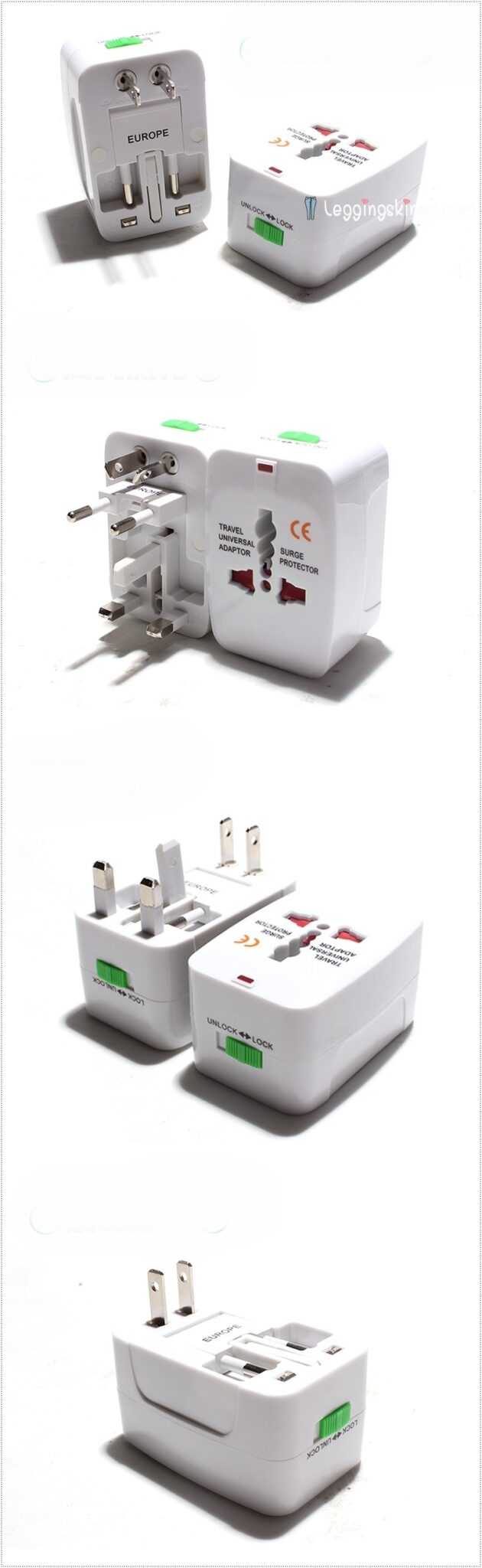 7028 ปลั๊กต่อทั่วโลก Universal Travel Adapter 2