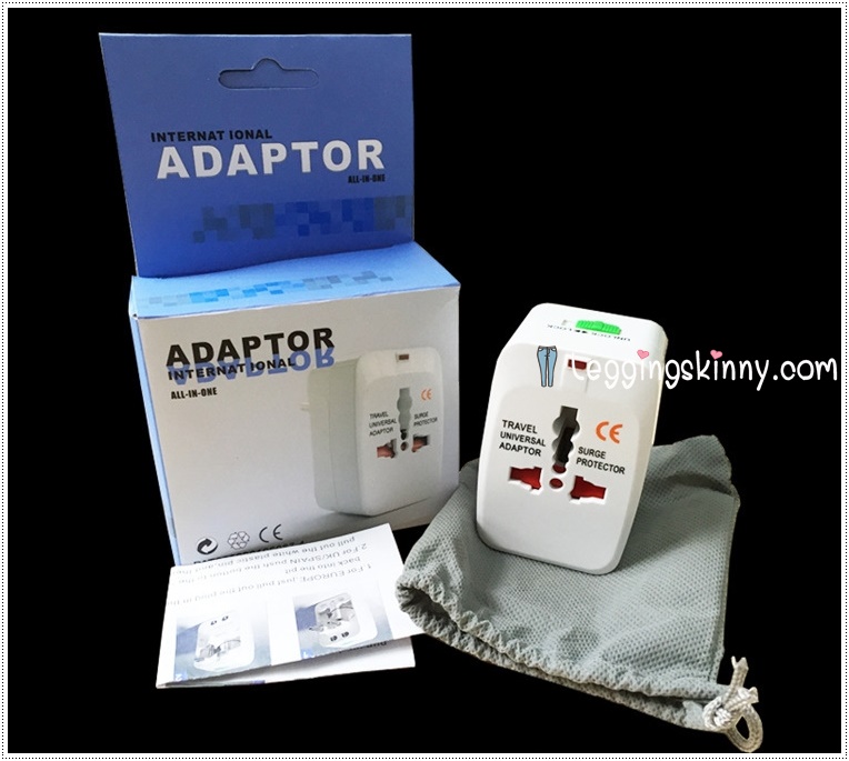 7028 ปลั๊กต่อทั่วโลก Universal Travel Adapter