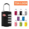 7040 กุญแจล็อคแบบ TSA