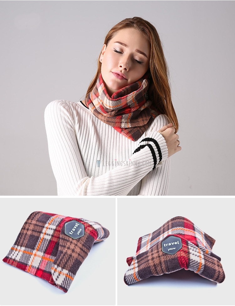 7054 Travel pillow หมอนรองคอพกพา 6