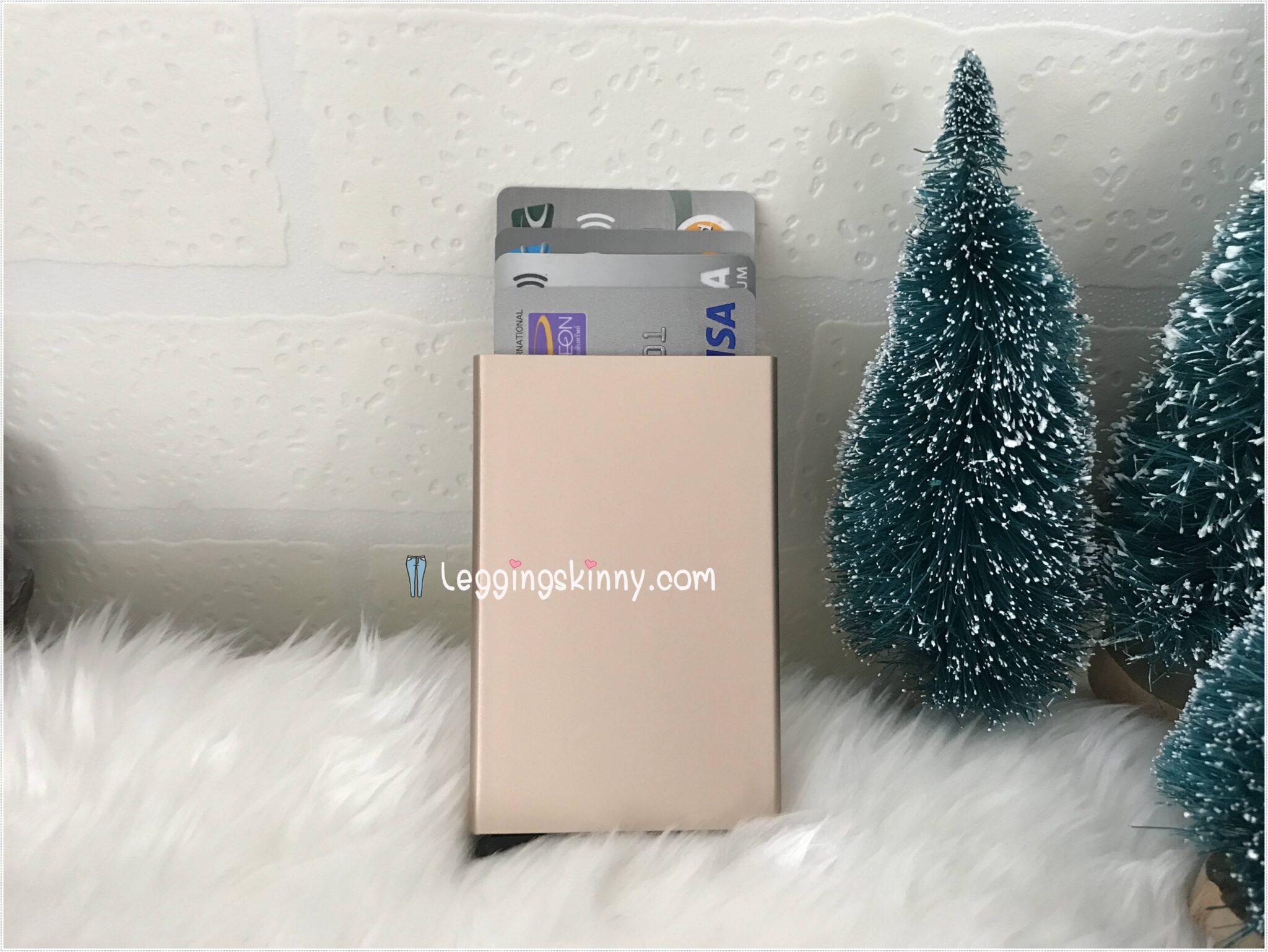 7063 RFID กล่องใส่บัตรเครดิต 10