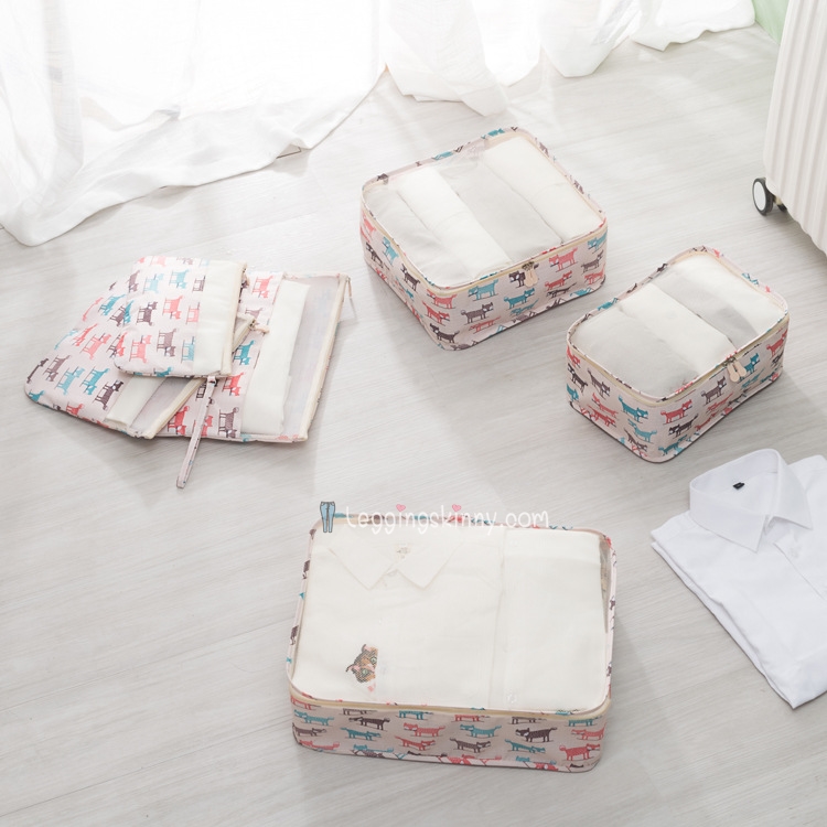 7068 กระเป๋าจัดระเบียบ 6 ชิ้น (พรีเมี่ยม) 12