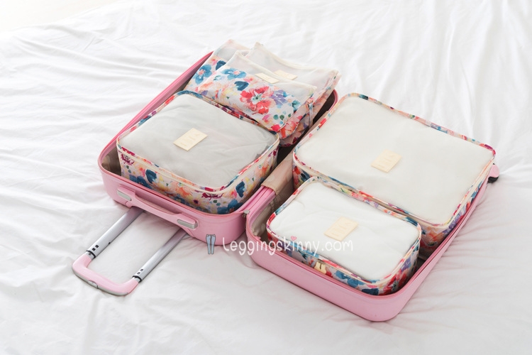 7068 กระเป๋าจัดระเบียบ 6 ชิ้น (พรีเมี่ยม) 2