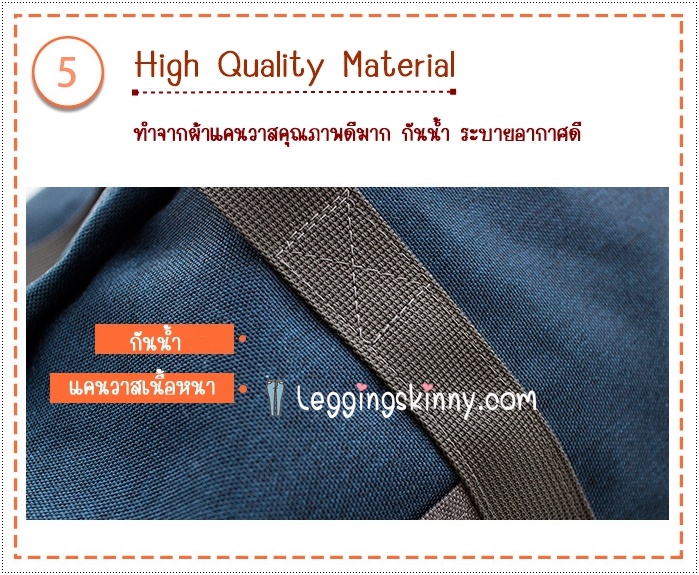 7074 กระเป๋าขึ้นเครื่อง รุ่นพับได้ 16