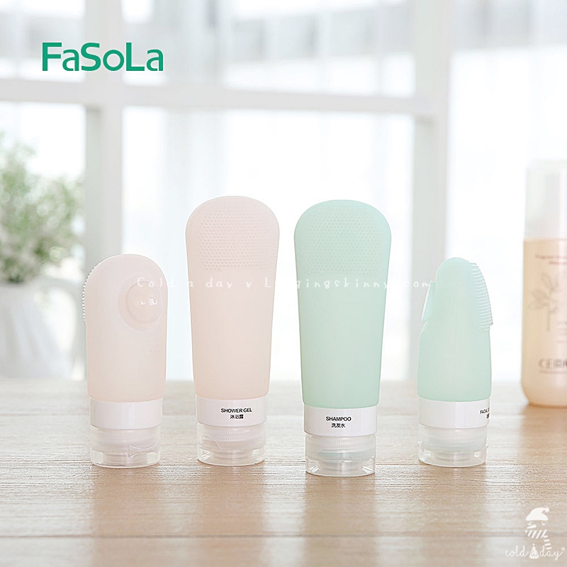 7086 Fasola ขวดซิลิโคนพกพา