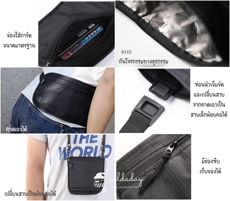 7114 2 IN 1 Pocket Travel RFID 7