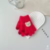 9105 ถุงมือเด็ก ลายหมี 2-5 ปี 9