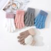 9108 ถุงมือขนมิงค์ 5-12 ปี 3