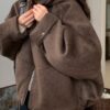 1457 Oversized Wool-Blend Hooded Jacket 5