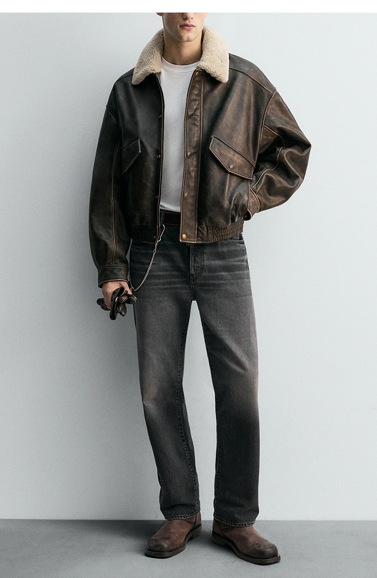1458 Retro Shearling Jacket 2