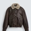 1458 Retro Shearling Jacket 5