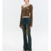 2095 Lace-Up Knit Top 6