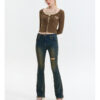 2095 Lace-Up Knit Top 7