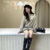 4035 Polo with skirt set