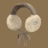 6140 Fuzzy Bow Earmuffs - Image 5