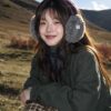 6140 Fuzzy Bow Earmuffs 14