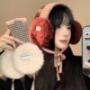 6140 Fuzzy Bow Earmuffs 2