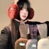 6140 Fuzzy Bow Earmuffs 5