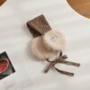 6140 Fuzzy Bow Earmuffs 9