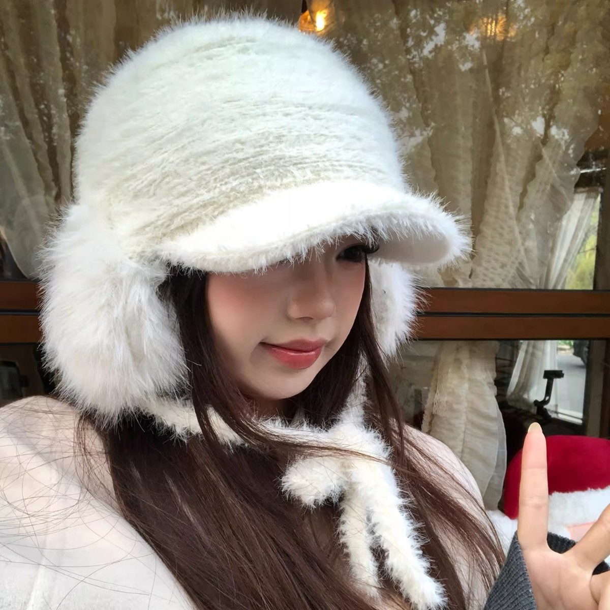 6139 Snow Bunny Trapper Hat - Image 2