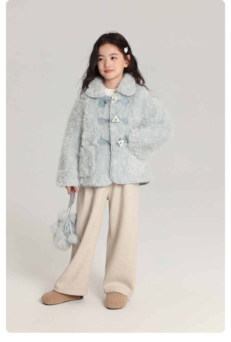 9197 Fuzzy Mint Princess Coat 2