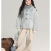 9197 Fuzzy Mint Princess Coat 7
