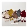 9222 Pom Pom Trapper Kid Hat