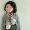9229 Berry Fair Isle Scarf - Image 7
