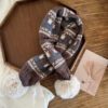 9229 Berry Fair Isle Scarf - Image 3
