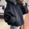 1457 Oversized Wool-Blend Hooded Jacket 3