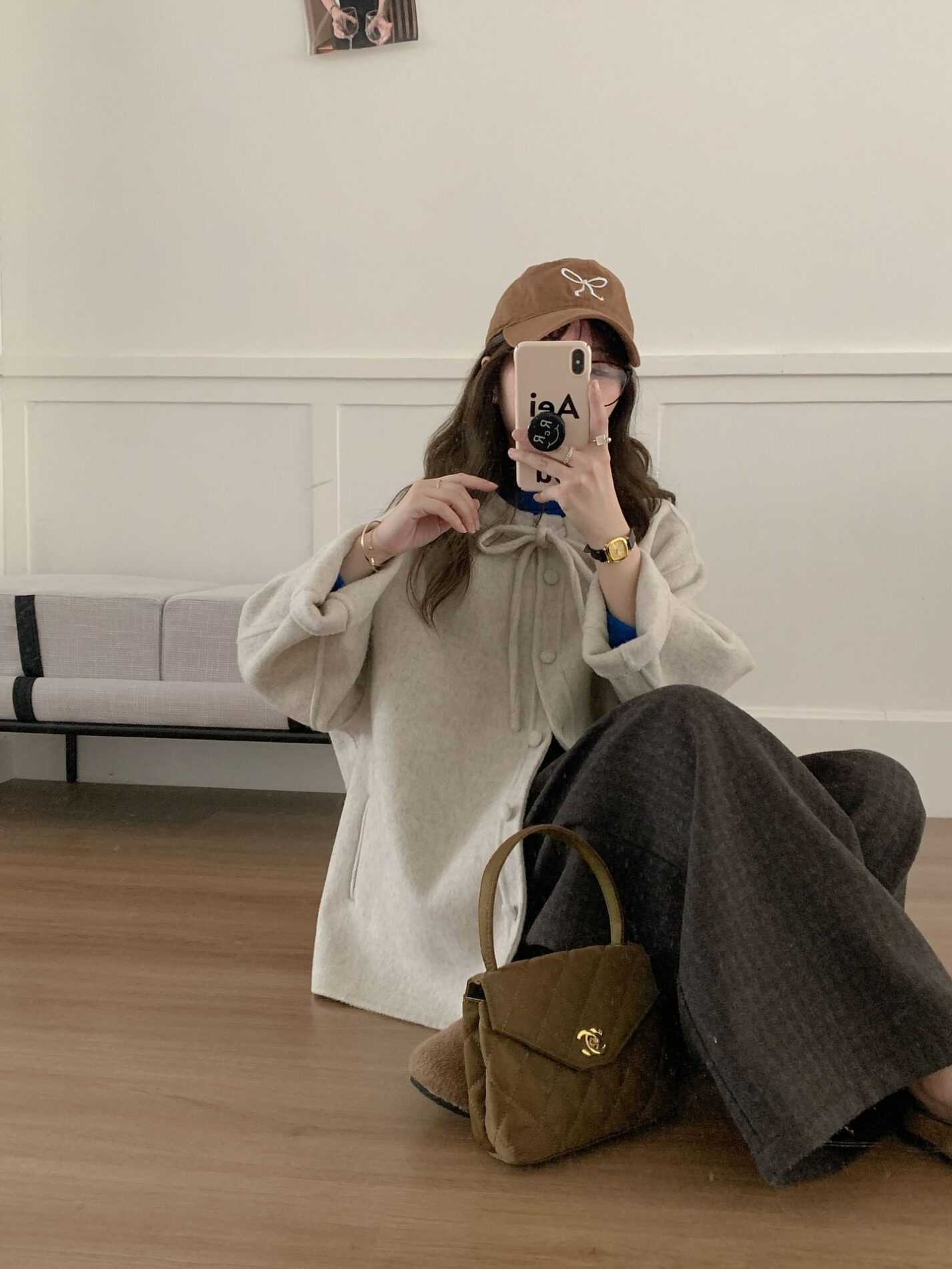 1461 Ribbon Collar Wool Jacket 13