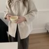 1461 Ribbon Collar Wool Jacket 15